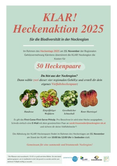 Heckenaktion 2025